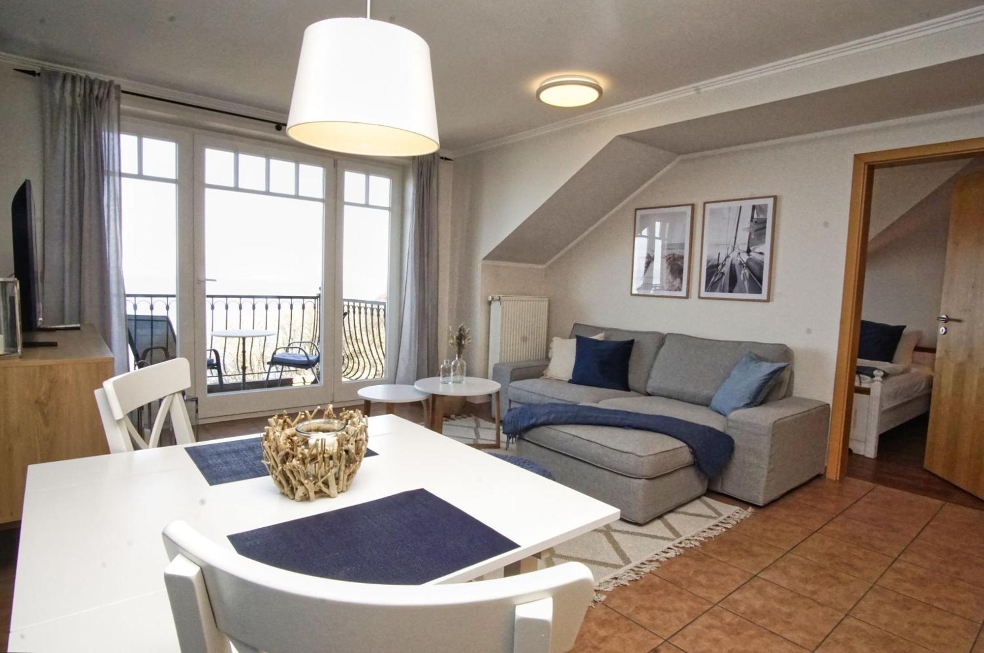 Ferienwohnung Mit Traumhaftem Meerblick - Haus Am Meer Fewo 11 Lohme Exteriör bild